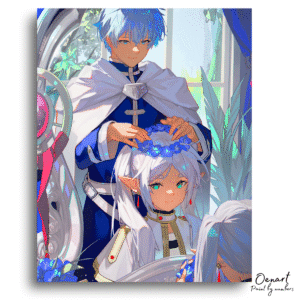 Frieren Beyond Journey's End: Gift - Anime Paint By Numbers Kit