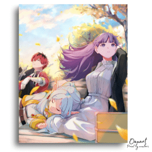 Frieren Beyond Journey's End: Resting - Anime Paint By Numbers Kit