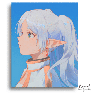 Frieren Beyond Journey's End: Sad - Anime Paint By Numbers Kit
