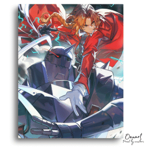 Fullmetal Alchemist Brotherhood: Edward & Alphonse - Anime Diamond Painting