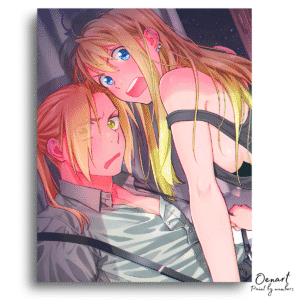 Fullmetal Alchemist Brotherhood: Edward x Winry - Anime Diamond Painting