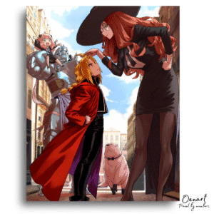 Fullmetal Alchemist Brotherhood & Spy x Family - Anime Diamond Painting