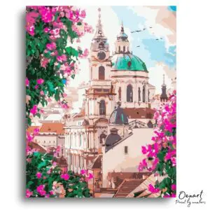 Majestic Historic City Escape - Paint By Numbers Kit
