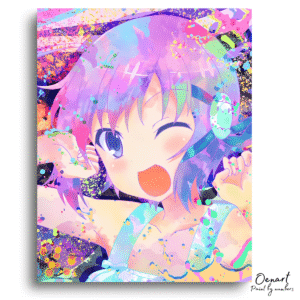 Invaders of the Rokujyoma: Sanae Higashihongan - Anime Diamond Painting