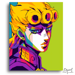 JoJo's Bizarre Adventure: Giorno Giovanna - Anime Diamond Painting