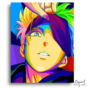 Jujutsu Kaisen: Gojo Colorful Pop Art - Anime Diamond Painting