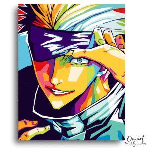 Jujutsu Kaisen: Gojo Smiling - Anime Diamond Painting