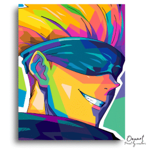 Jujutsu Kaisen: Gojou Pop Art - Anime Diamond Painting