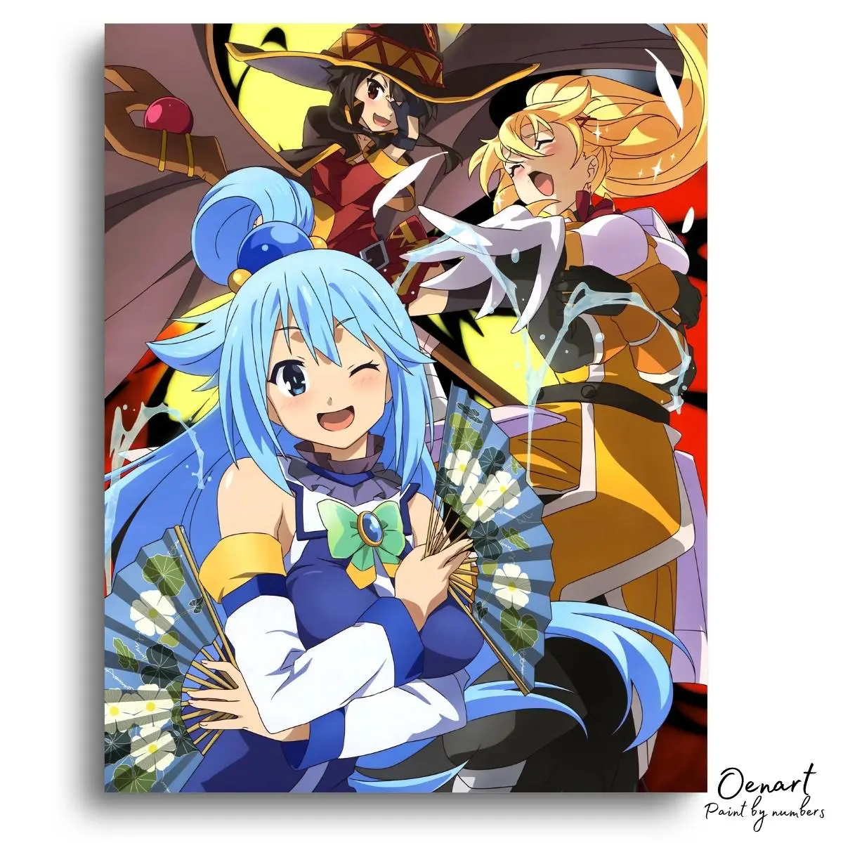 KonoSuba: Girls - Anime Diamond Painting