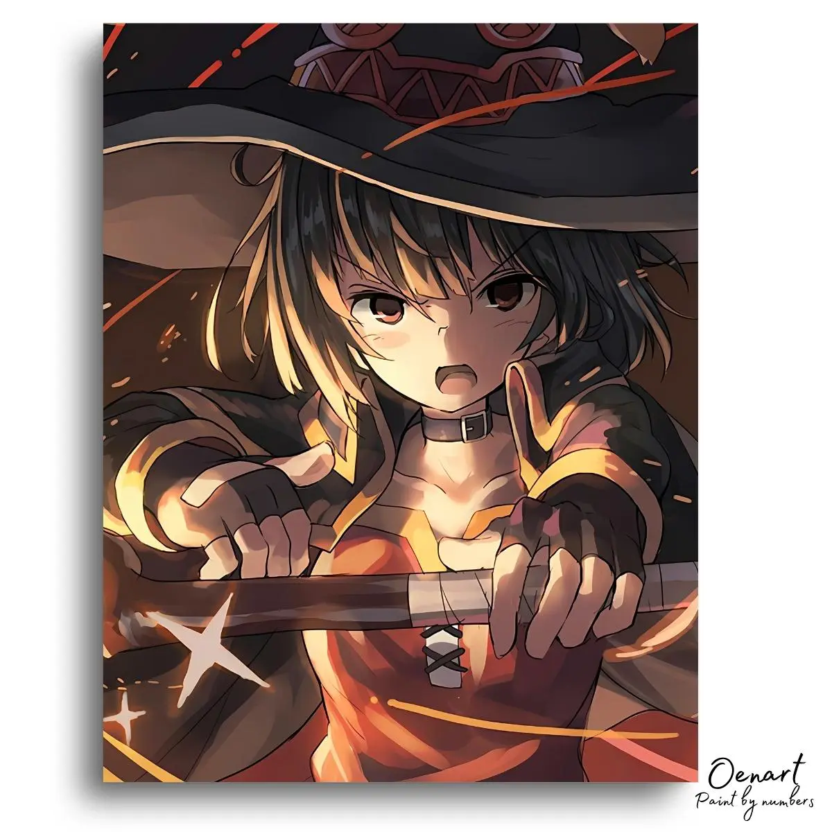 KonoSuba: Megumin Anger - Anime Diamond Painting
