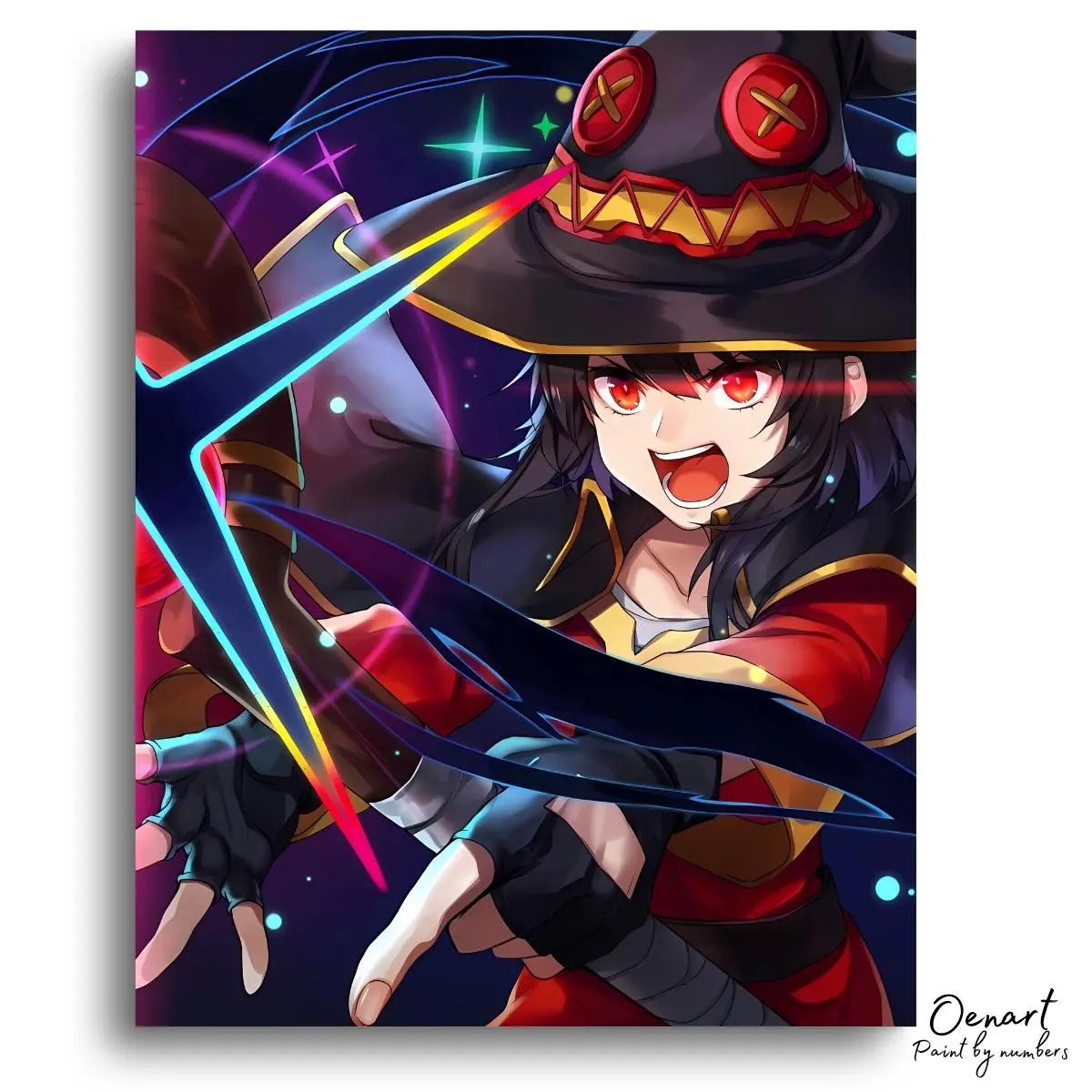 KonoSuba: Megumin Fight - Anime Diamond Painting