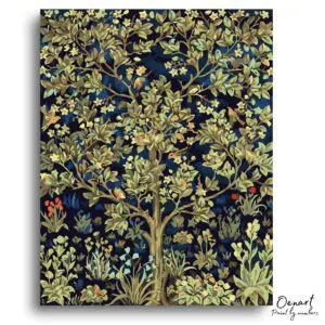 Lush Botanical Garden Evenings - Paint By Numbers Kit