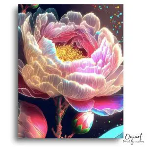 Radiant Blossom Evening Scene - Paint By Numbers Kit