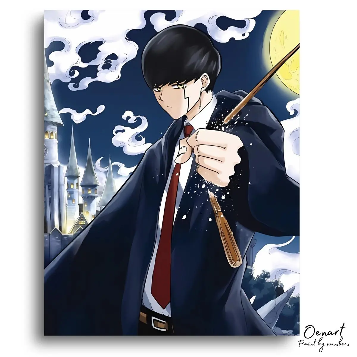 Mashle Magic & Muscles: Moon - Anime Diamond Painting