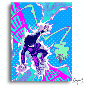 Mob Psycho 100: Shigeo & Ekubo - Anime Diamond Painting