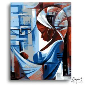 Bold Modern Motherly Serenity - Paint By Numbers Kit