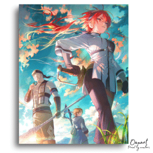 Mushoku Tensei Jobless Reincarnation: Rudeus, Eris and Ruijerd - Anime Diamond Painting