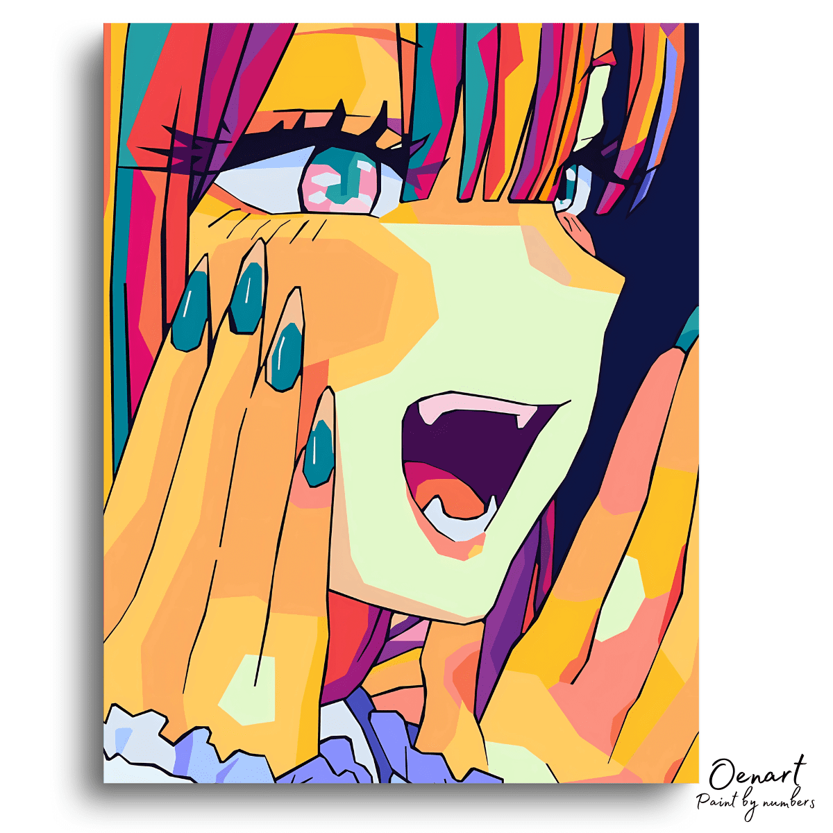 My Dress Up Darling: Marin Little Devil Pop Art - Anime Diamond Painting
