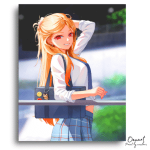 My Dress Up Darling: Marin Portrait - Anime Diamond Painting