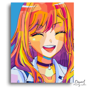 My Dress Up Darling: Marin Wpap Art - Anime Diamond Painting