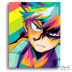 My Hero Academia: Bakugou Pop Art - Anime Diamond Painting