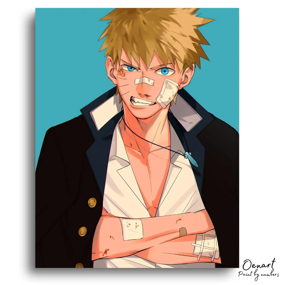 Naruto Shippuden: Anger - Anime Diamond Painting