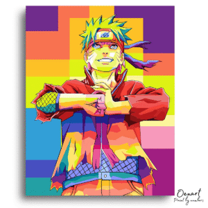 Naruto Shippuden: Uzumaki Naruto Pop Art - Anime Diamond Painting