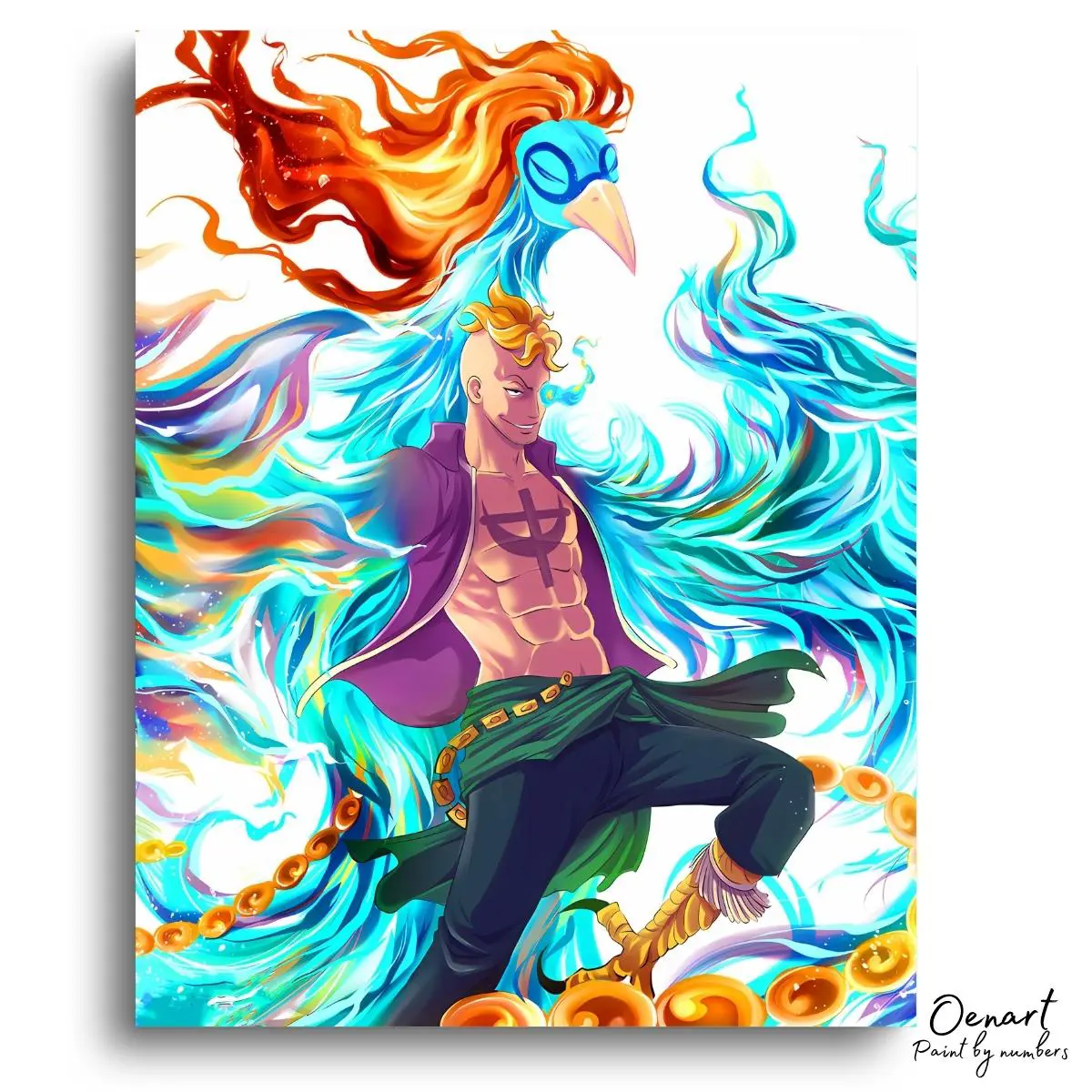 One Piece: Flying Marco - Anime Diamond Painting