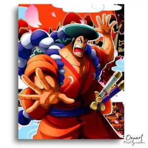 One Piece: Kozuki Oden - Anime Paint By Numbers Kit