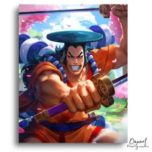 One Piece: Oden - Anime Paint By Numbers Kit