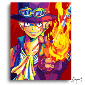 One Piece: Sabo Pop Art - Anime Diamond Painting