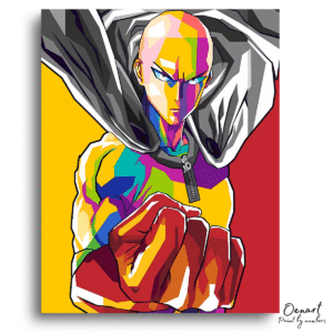 One Punch Man: Saitama - Anime Diamond Painting