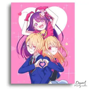 Oshi no Ko: Lovely - Anime Paint By Numbers Kit