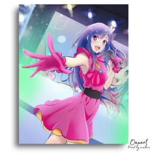 Oshi no Ko: Show - Anime Paint By Numbers Kit