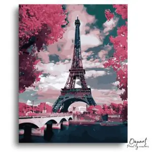 Parisian Bridge Escape - Paint By Numbers Kit