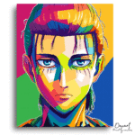 Radiant Bold Heroic Portrait - Paint By Numbers Kit