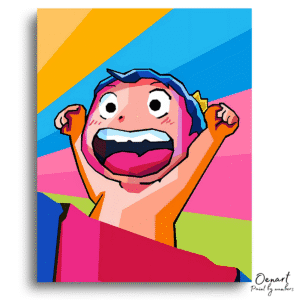 Ranking of Kings: Happy Bojji Pop Art - Anime Diamond Painting