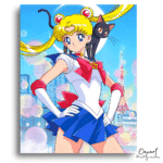  Moonlit Cityscape Magic - Diamond Craft Kit