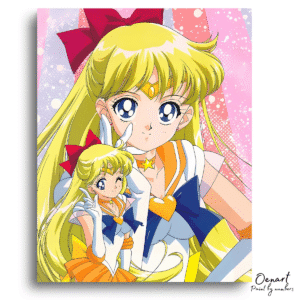 Sailor Moon: Kawaii Sailor Venus - Anime Diamond Painting