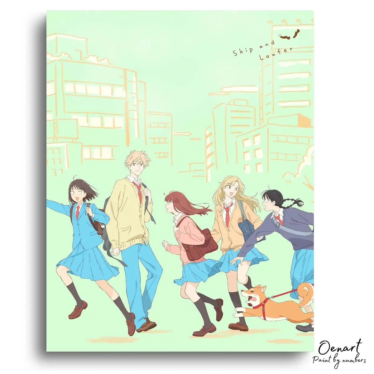 Skip & Loafer: Friends - Anime Diamond Painting
