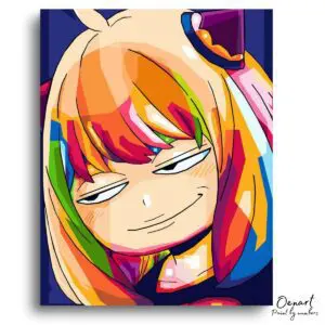 Spy x Family: Colored Anya - Anime Diamond Painting