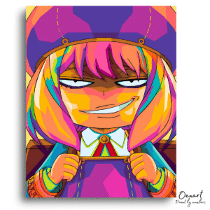 Spy x Family: Evil Anya Pop Art - Anime Diamond Painting