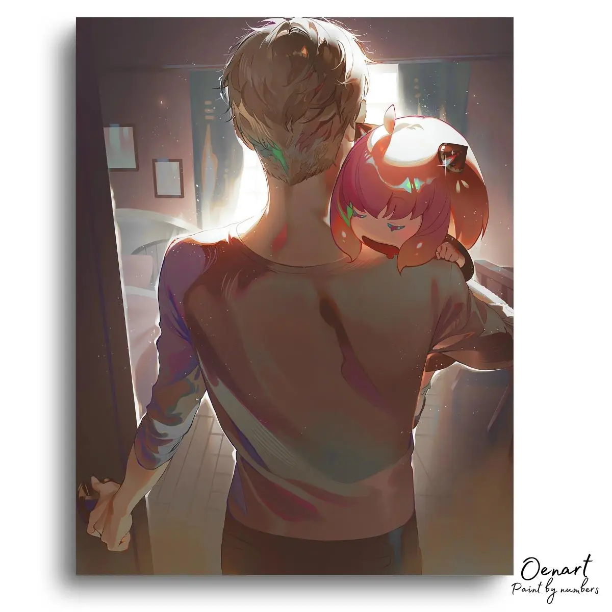 Spy x Family: Ford and Anya - Anime Diamond Painting