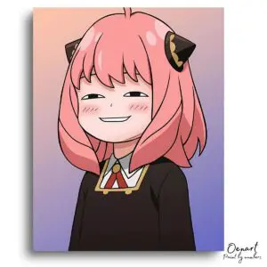 Spy x Family: Shy Anya - Anime Diamond Painting