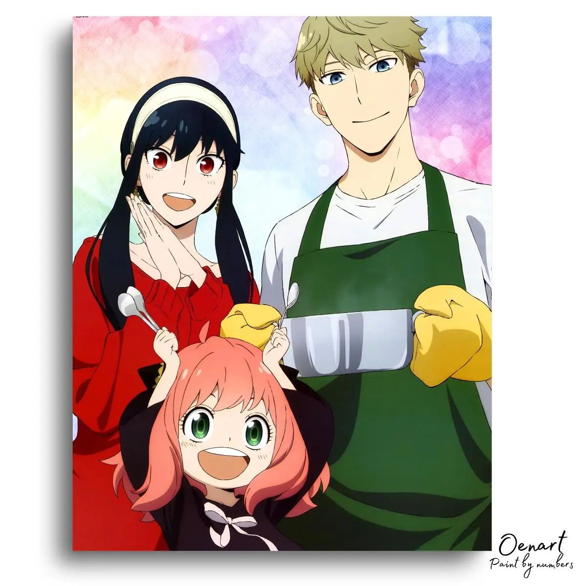 Spy x Family: The Cock - Anime Diamond Painting