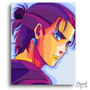 Striking Bold Heroic Portrait – Diamond Craft Kit