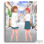 Summer Friends Popsicle Street - Paint By Numbers Kit