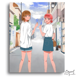 Summer Friends Popsicle Street – Paint By Numbers Kit