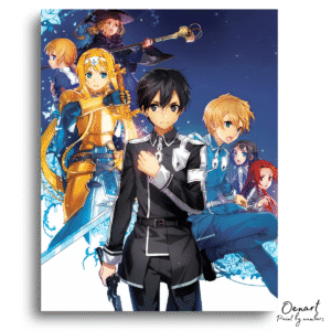 Sword Art Online Alicization - Anime Paint By Numbers Kit