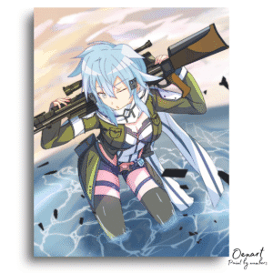 Sword Art Online: Cute Shino Asada - Anime Diamond Painting